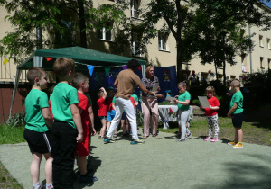 pokaz zajęć Capoeira w grupie Juniorzy