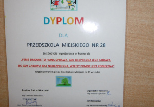 dyplom dla PM28