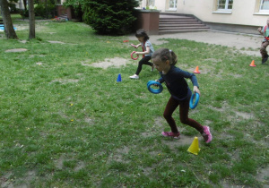 Żaczki - miniolimpiada w ogrodzie przedszkolnym