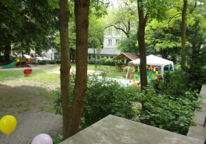 ogród przedszkolny podczas Piknuku Rodzinki 2023