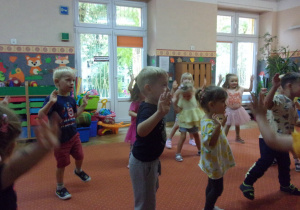 Smyki i Tuptusie na pierwszych w tym roku zajęciach z tańca