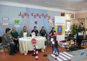 jury konkursu "Przedszkolaki bezpieczne w Łodzi"