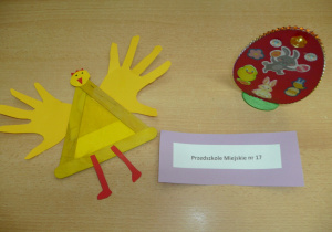 prace wykonane przez dzieci z PM 17